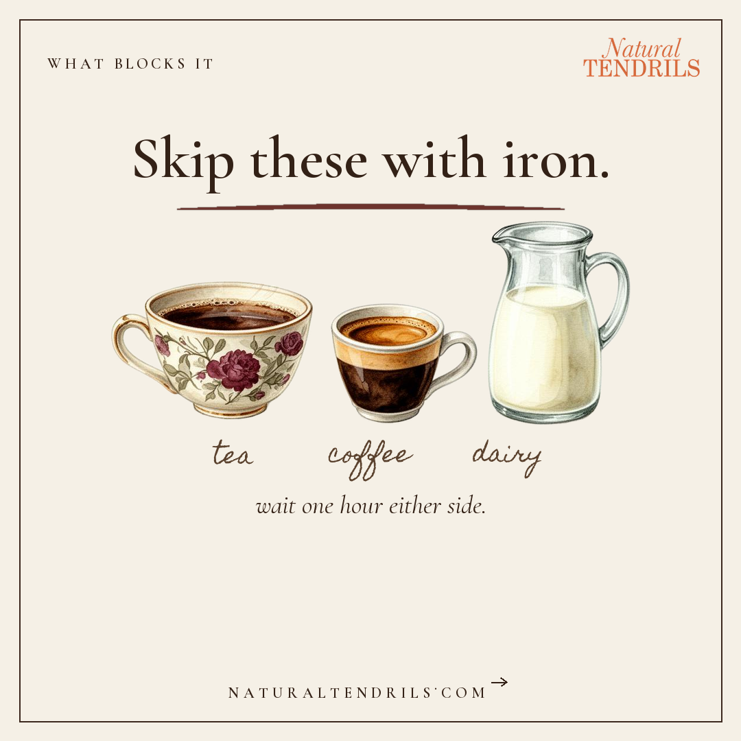 The drinks that block iron absorption